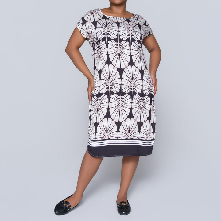 Cap Sleeve Printed Tunic