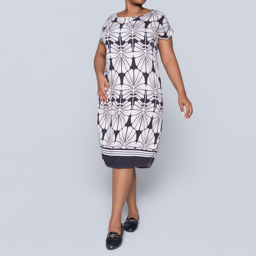 Cap Sleeve Printed Tunic
