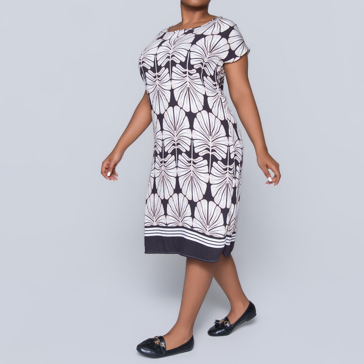 Cap Sleeve Printed Tunic