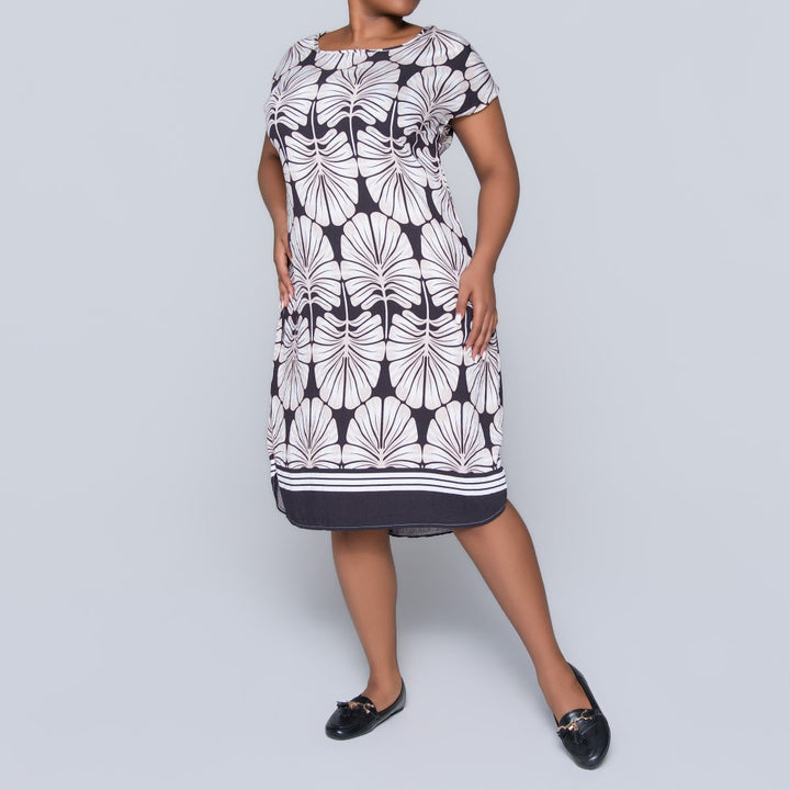 Cap Sleeve Printed Tunic