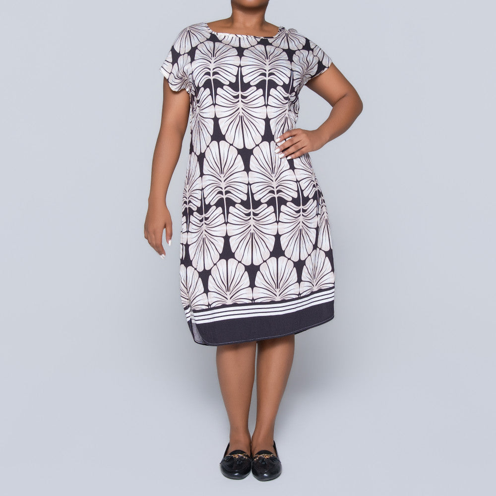 Cap Sleeve Printed Tunic