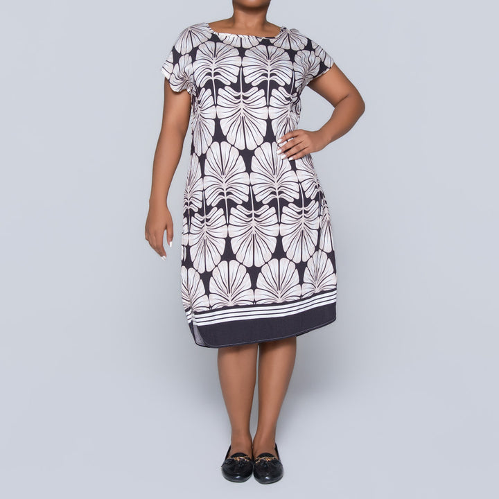 Cap Sleeve Printed Tunic