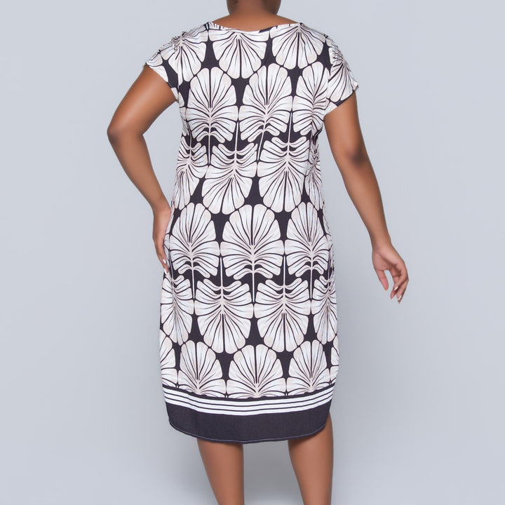 Cap Sleeve Printed Tunic