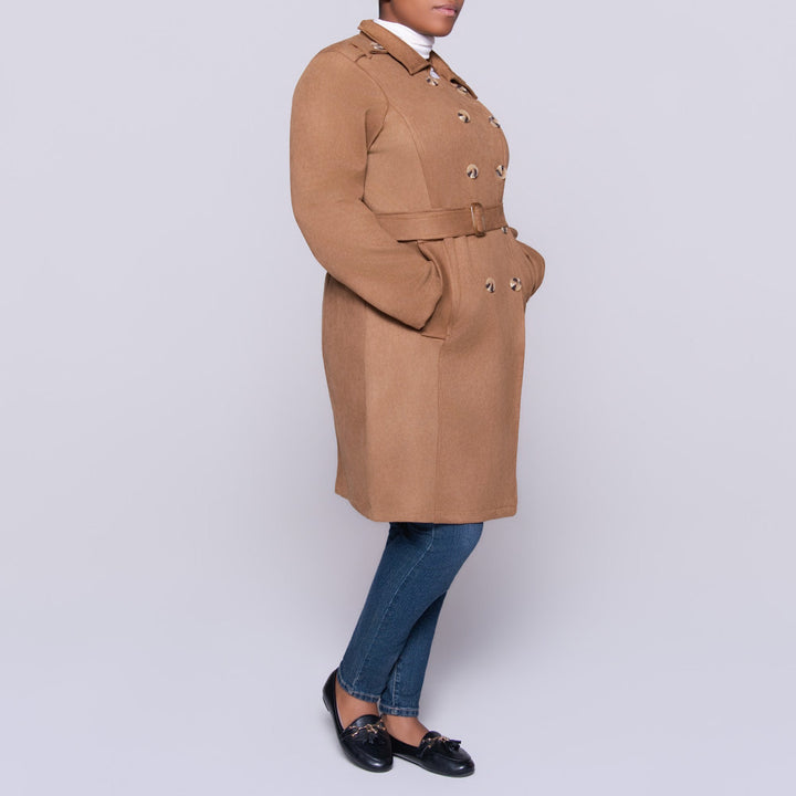 Camel Suede Jacket