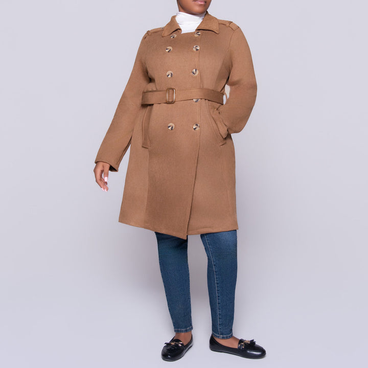 Camel Suede Jacket