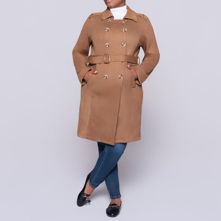 Camel Suede Jacket