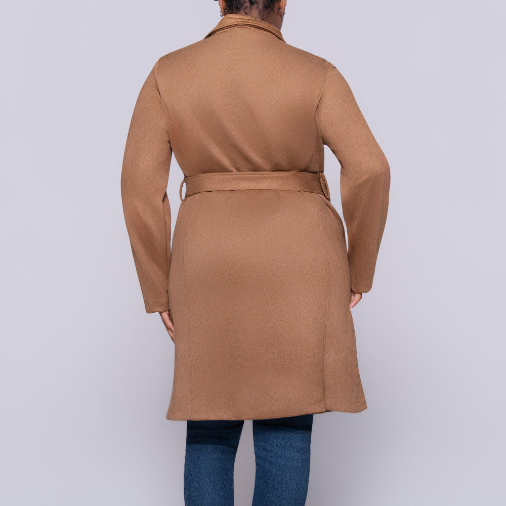 Camel Suede Jacket