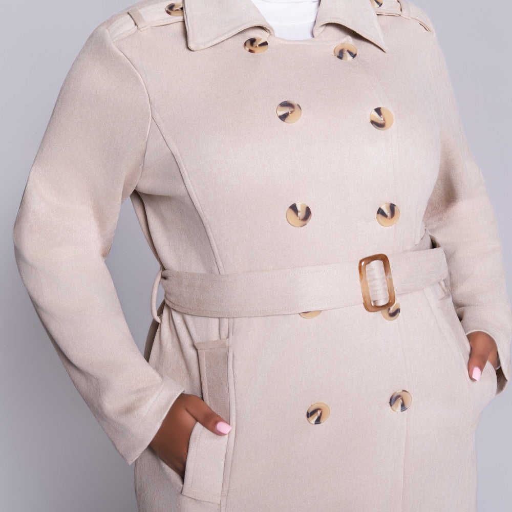 Fawn Suede Jacket