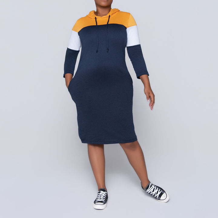 Colour Block Dress