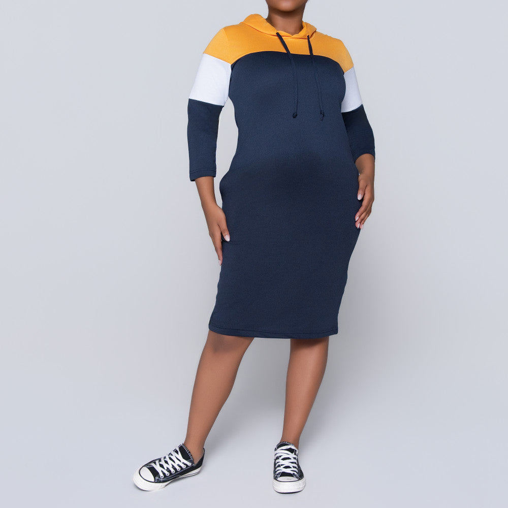 Colour Block Dress