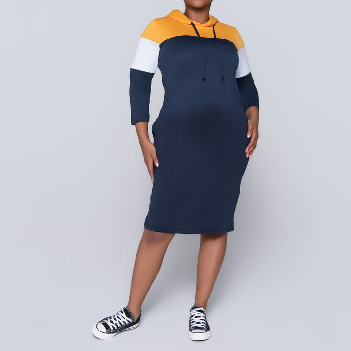 Colour Block Dress