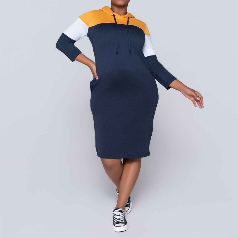 Colour Block Dress