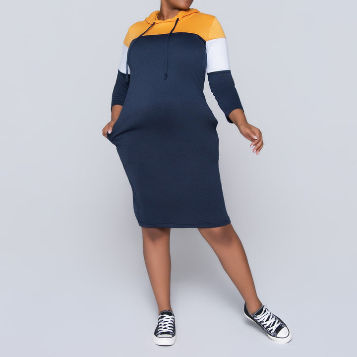 Colour Block Dress