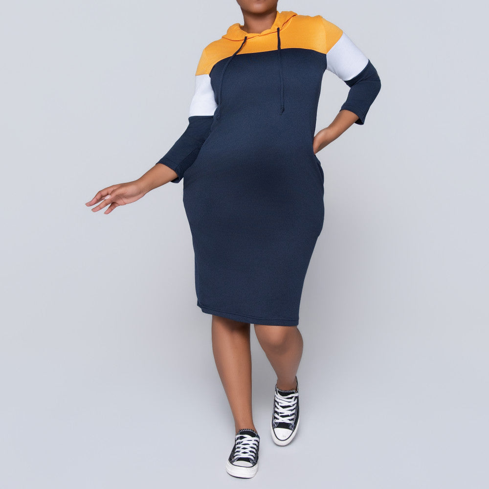 Colour Block Dress