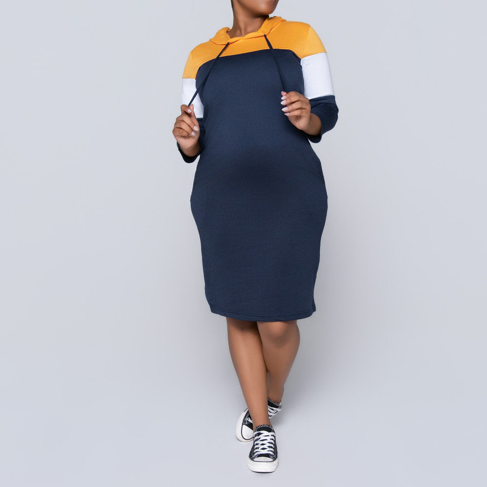 Colour Block Dress