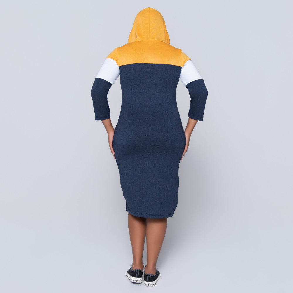 Colour Block Dress
