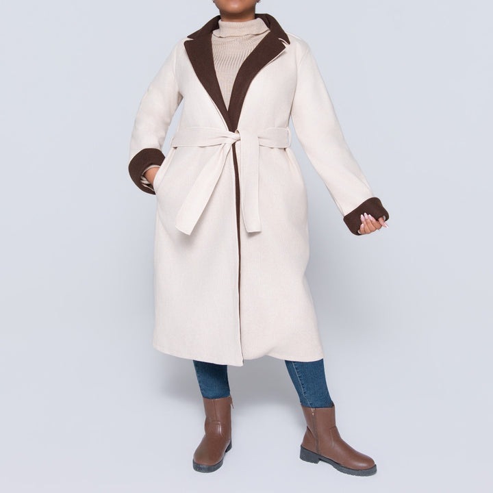 Long Sleeve Melton Jacket