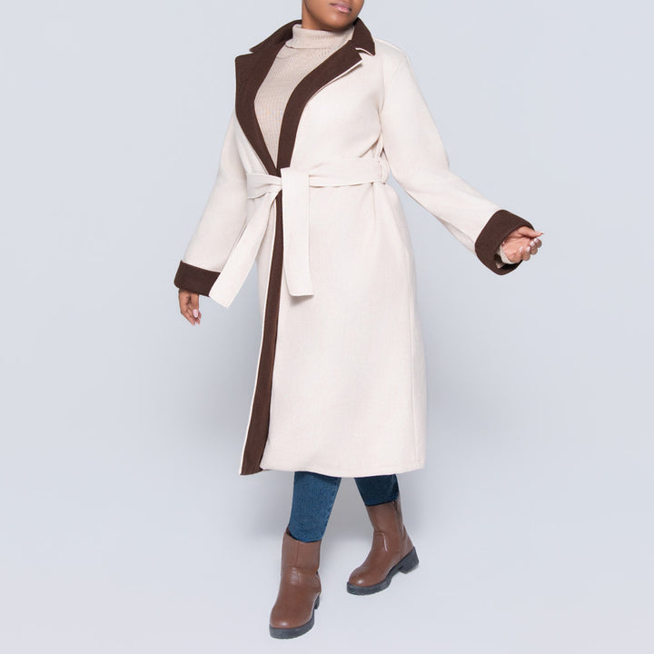 Long Sleeve Melton Jacket