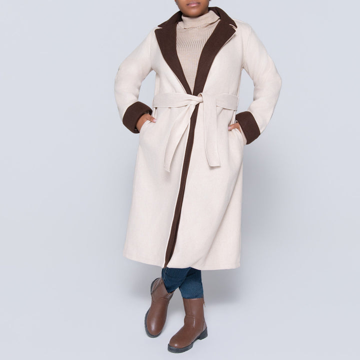 Long Sleeve Melton Jacket