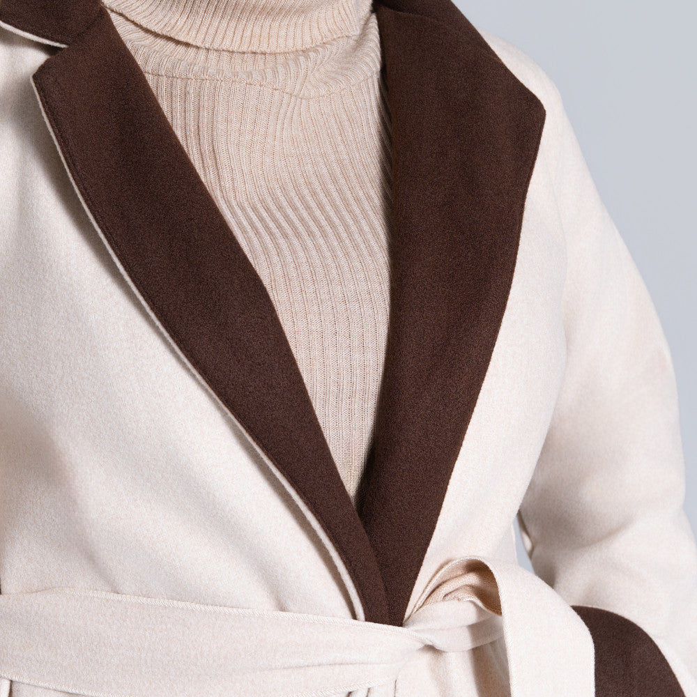 Long Sleeve Melton Jacket