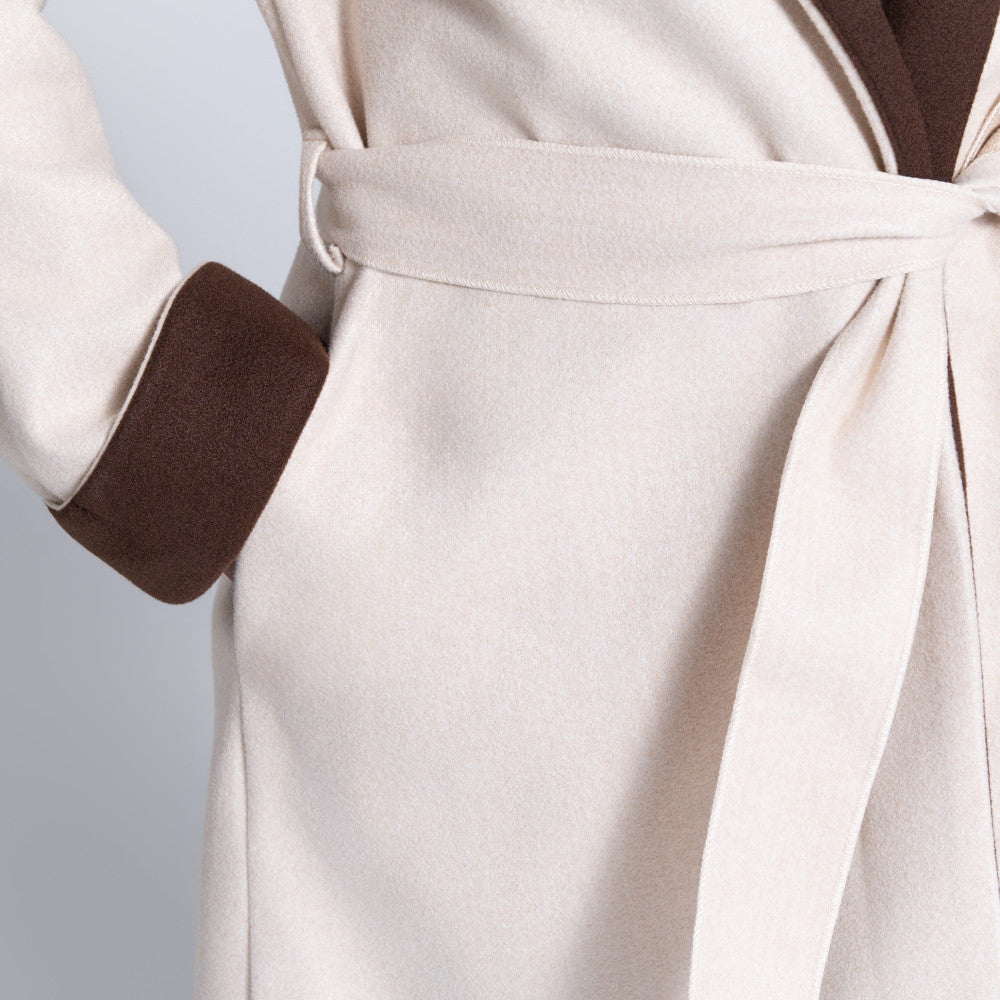 Long Sleeve Melton Jacket