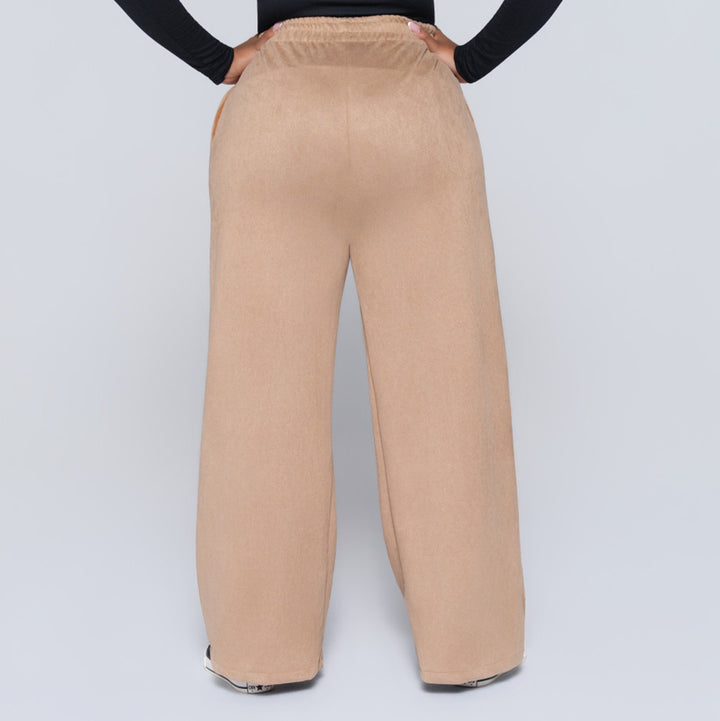 Stone Suede Pants