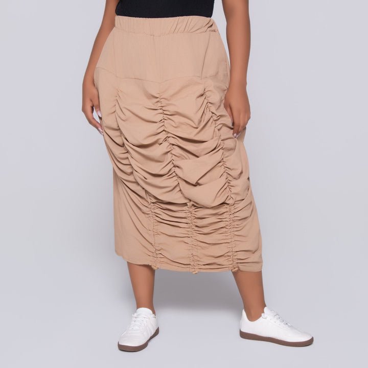 Stone Teslon Skirt