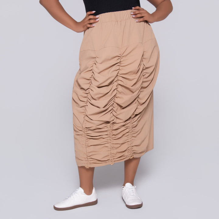 Stone Teslon Skirt