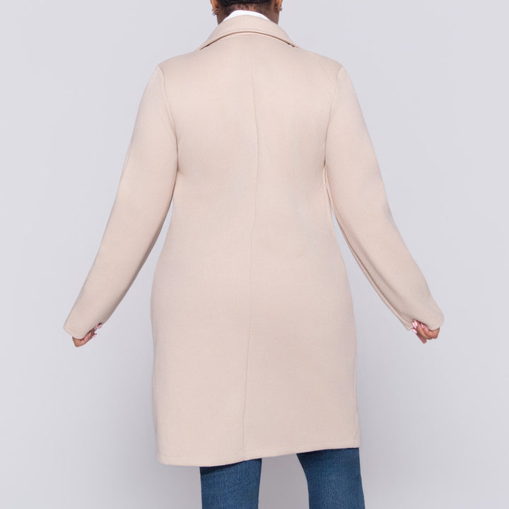 Stone Long Sleeve Melton Jacket
