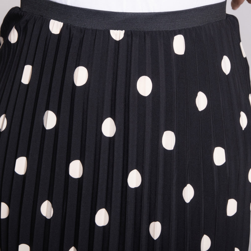 Printed Spotted Skirt