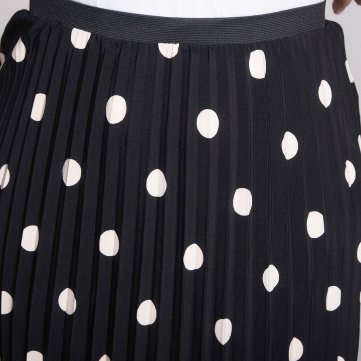 Printed Spotted Skirt