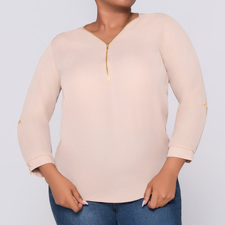 Stone 3/4 Sleeve Top