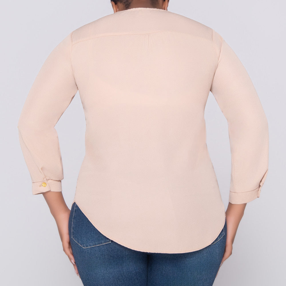 Stone 3/4 Sleeve Top