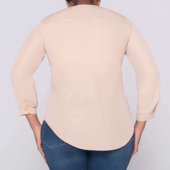 Stone 3/4 Sleeve Top