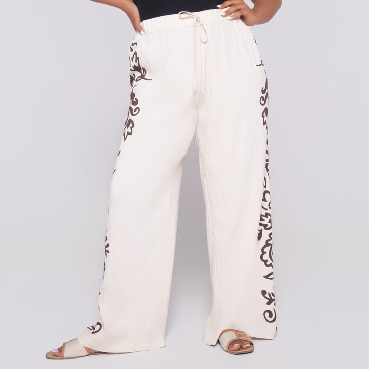 Printed Pants