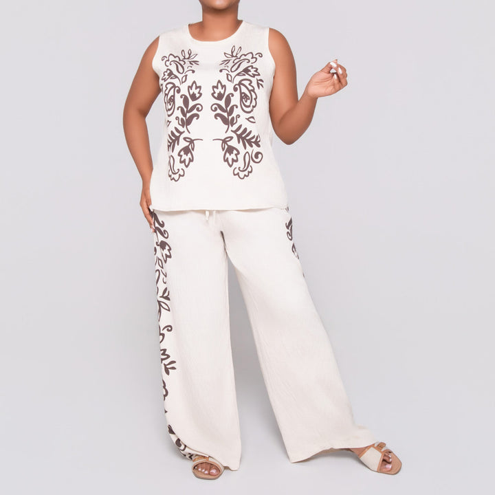 Printed Pants