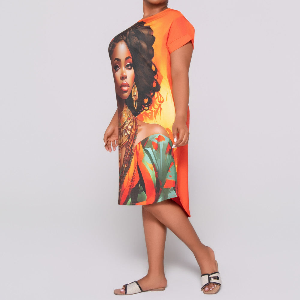 Face Print Tunic