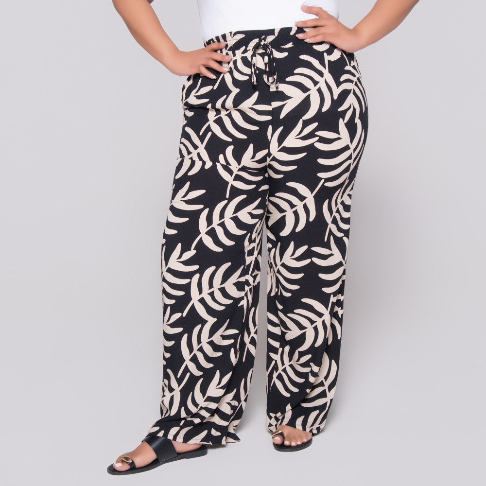 Printed Viscose Pants