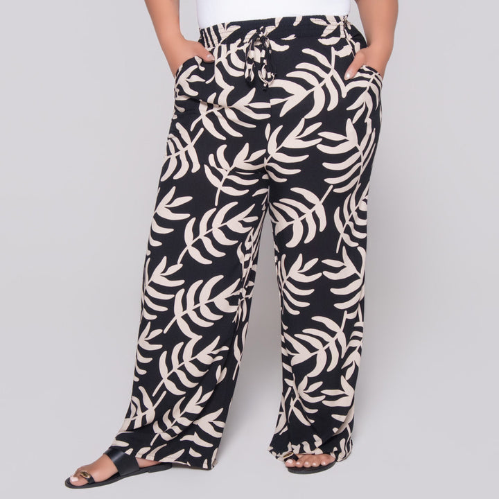 Printed Viscose Pants