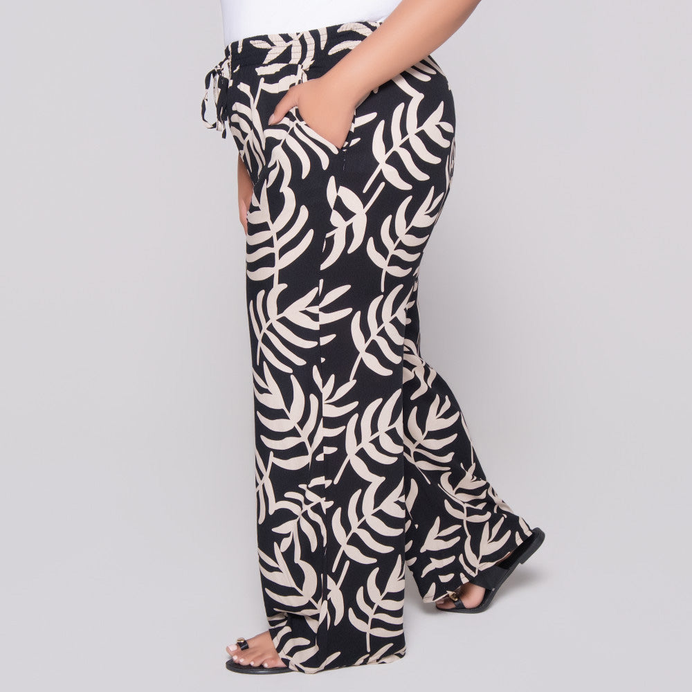 Printed Viscose Pants