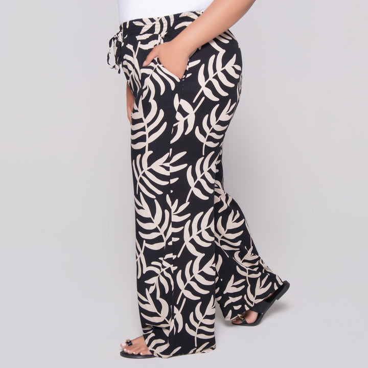 Printed Viscose Pants