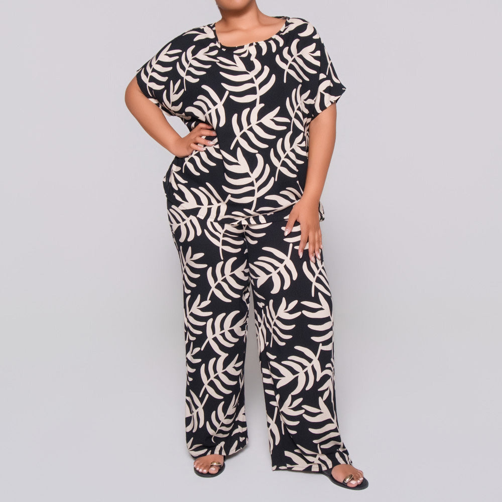 Printed Viscose Top