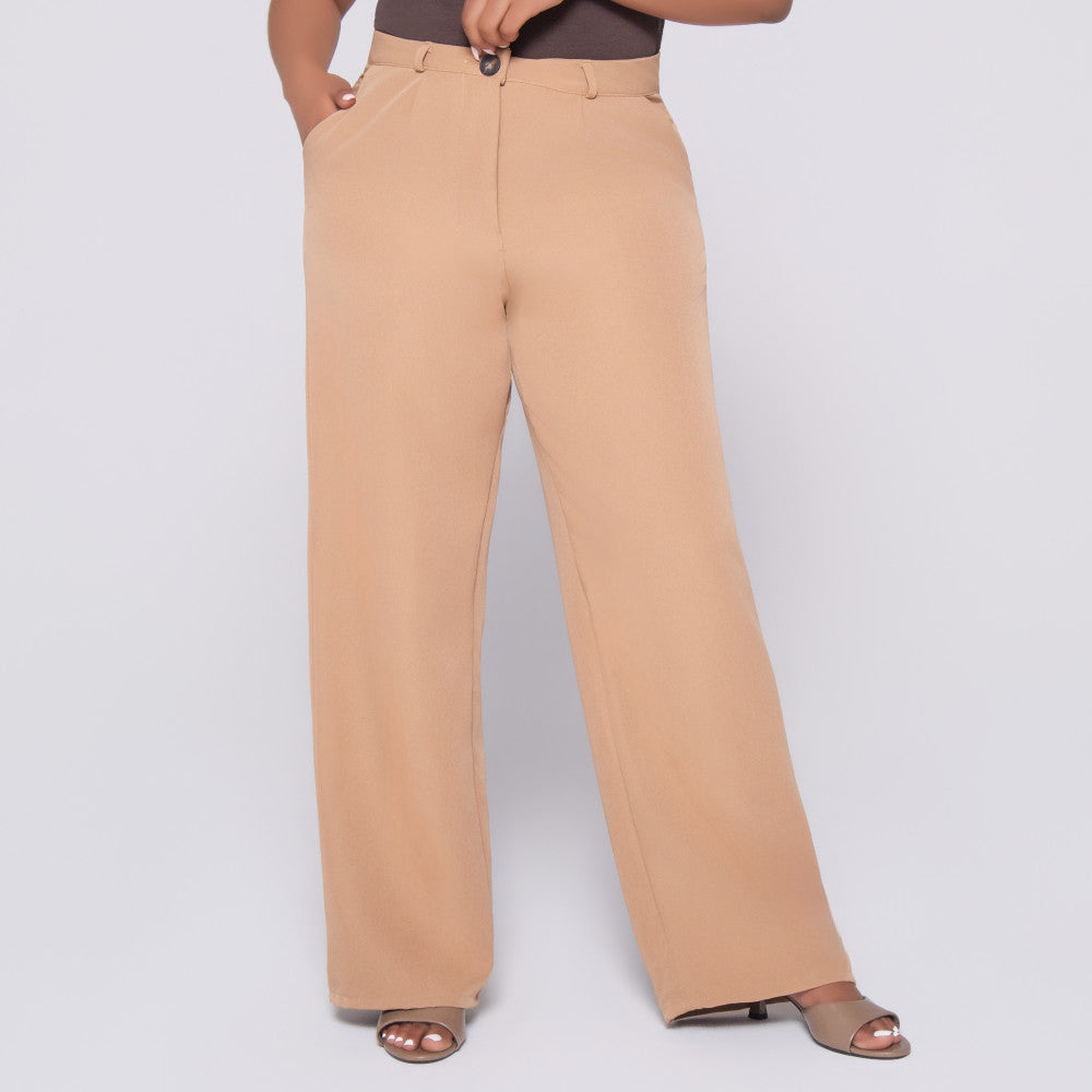 Camel Barbie Twill Pants