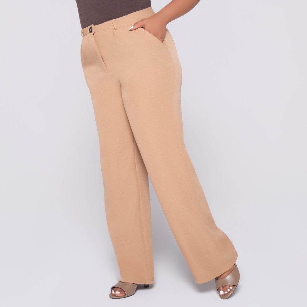 Camel Barbie Twill Pants