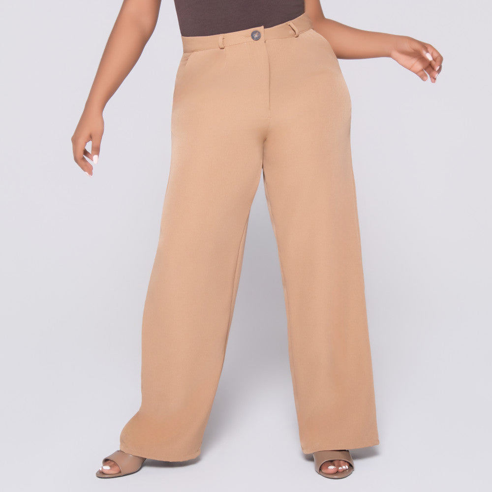 Camel Barbie Twill Pants