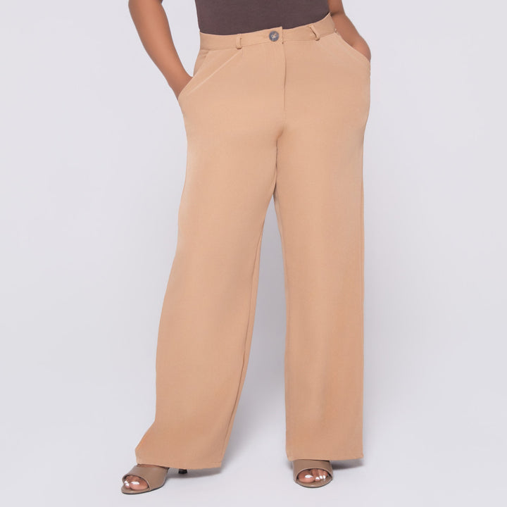 Camel Barbie Twill Pants