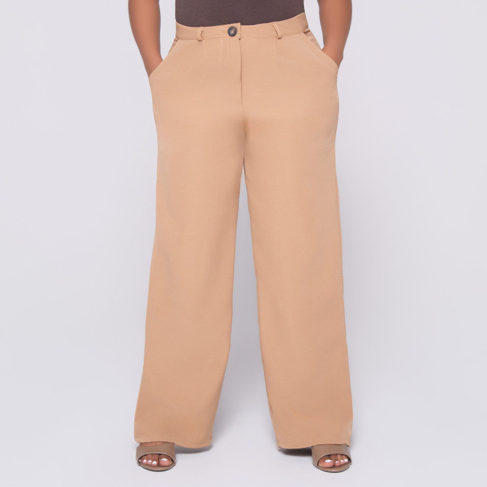 Camel Barbie Twill Pants