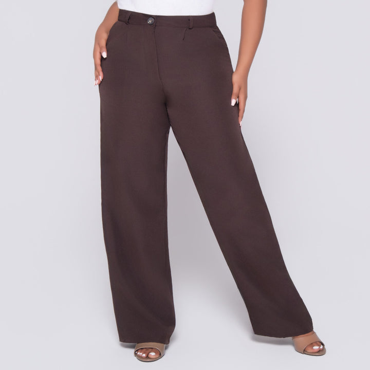 Chocolate Barbie Twill Pants