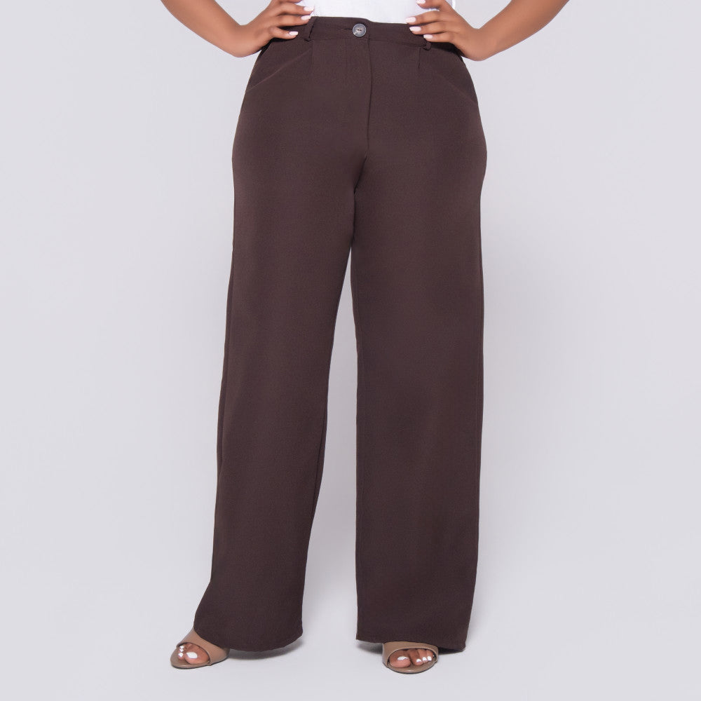Chocolate Barbie Twill Pants