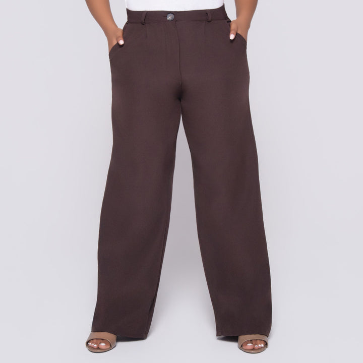 Chocolate Barbie Twill Pants